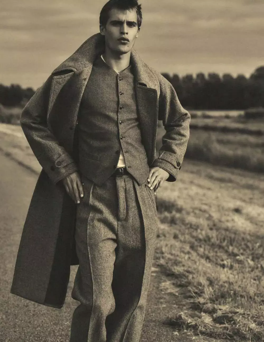 Parker van Noord para Vogue Hommes A / W 20 Editorial 57956_2