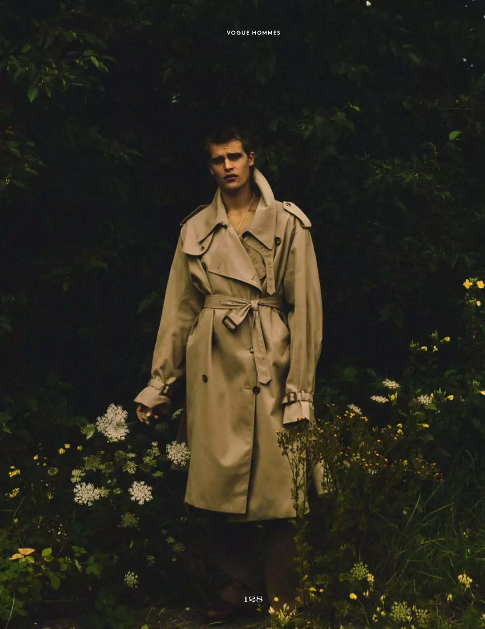 Parker van Noord untuk Editorial Vogue Hommes A/W 20