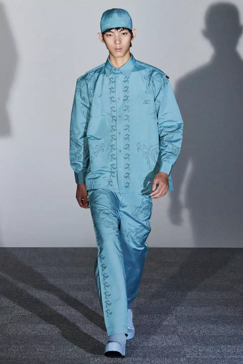 Xander Zhou Men's Spring 2021 ລອນດອນ 58159_26