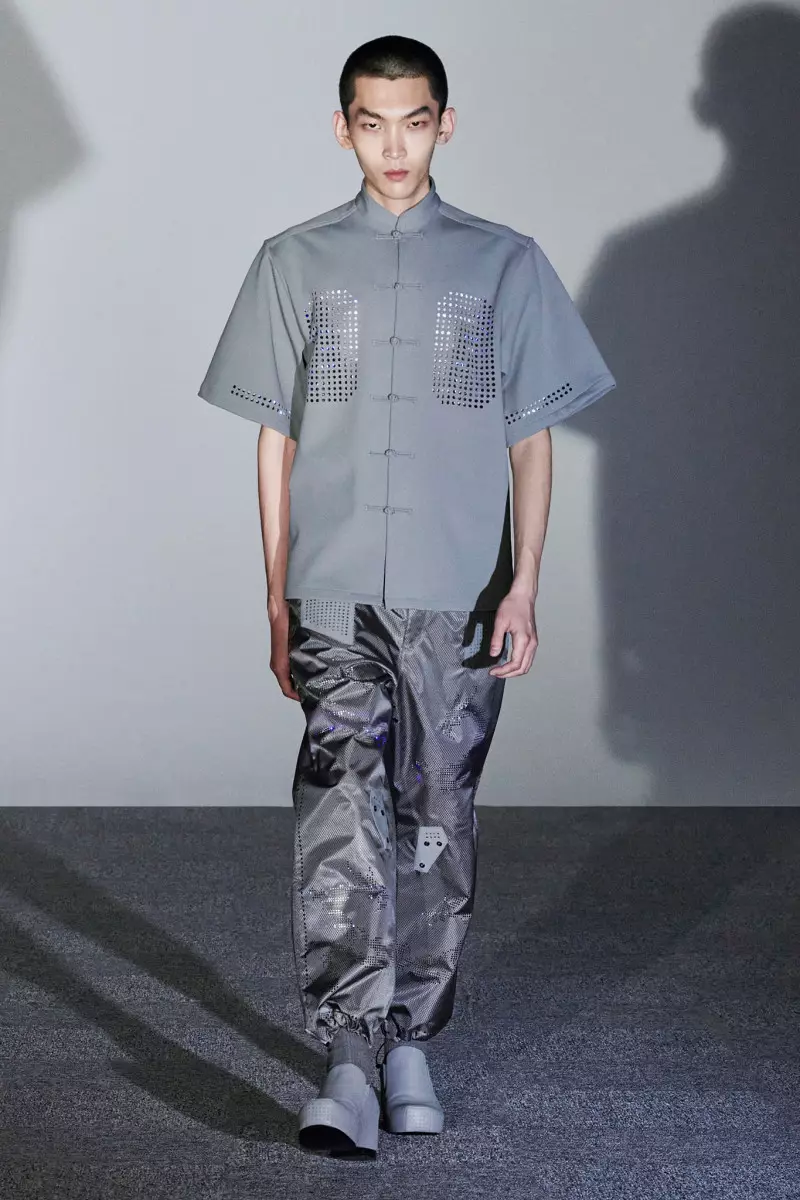 Xander Zhou Men's Spring 2021 ລອນດອນ 58159_56