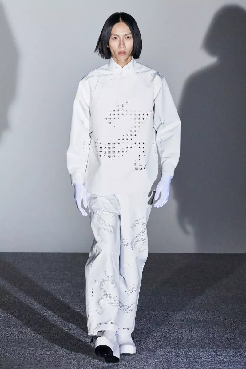 Xander Zhou Men’s Spring 2021 ở Luân Đôn 58159_64