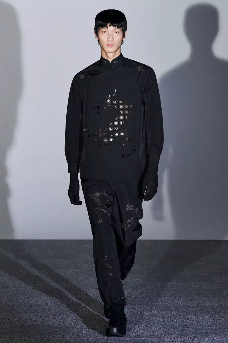 Xander Zhou Men's Spring 2021 ລອນດອນ 58159_65