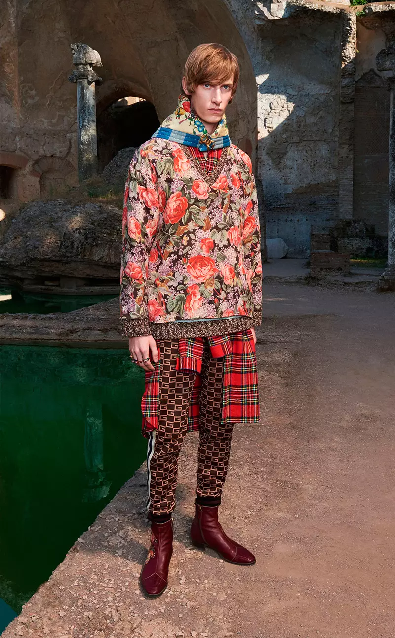 ЧОЛОВИЙ ОДЯГ GUCCI RESORT 2018 11