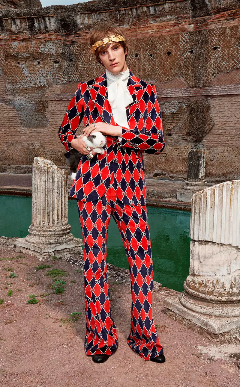 ЧОЛОВИЙ ОДЯГ GUCCI RESORT 2018 13