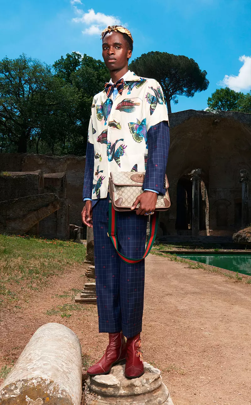 GUCCI RESORT 2018 VĪRIEŠU APĢĒRBS18