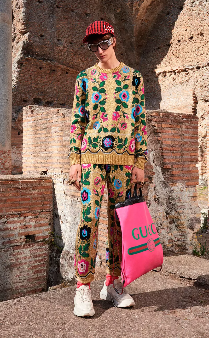 GUCCI RESORT 2018 VĪRIEŠU APĢĒRBS19