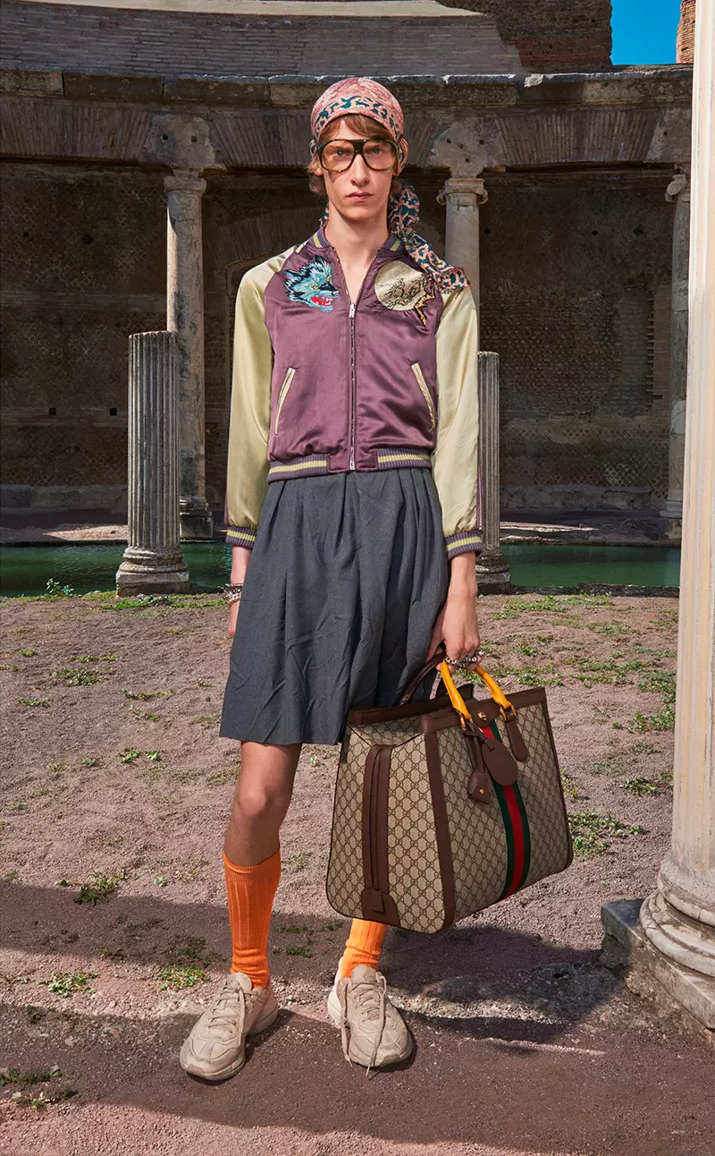 ЧОЛОВИЙ ОДЯГ GUCCI RESORT 2018 47