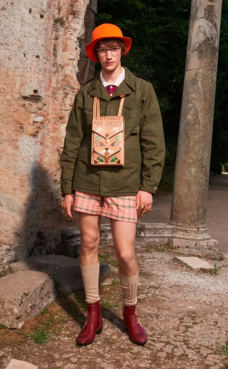 GUCCI RESORT 2018 VĪRIEŠU APĢĒRBI48