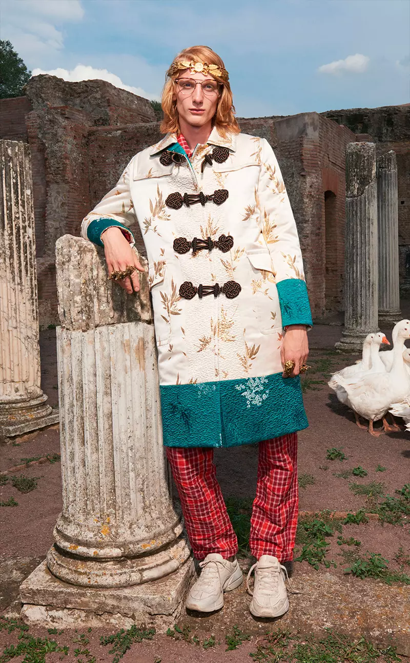 GUCCI RESORT 2018 VĪRIEŠU APĢĒRBS55