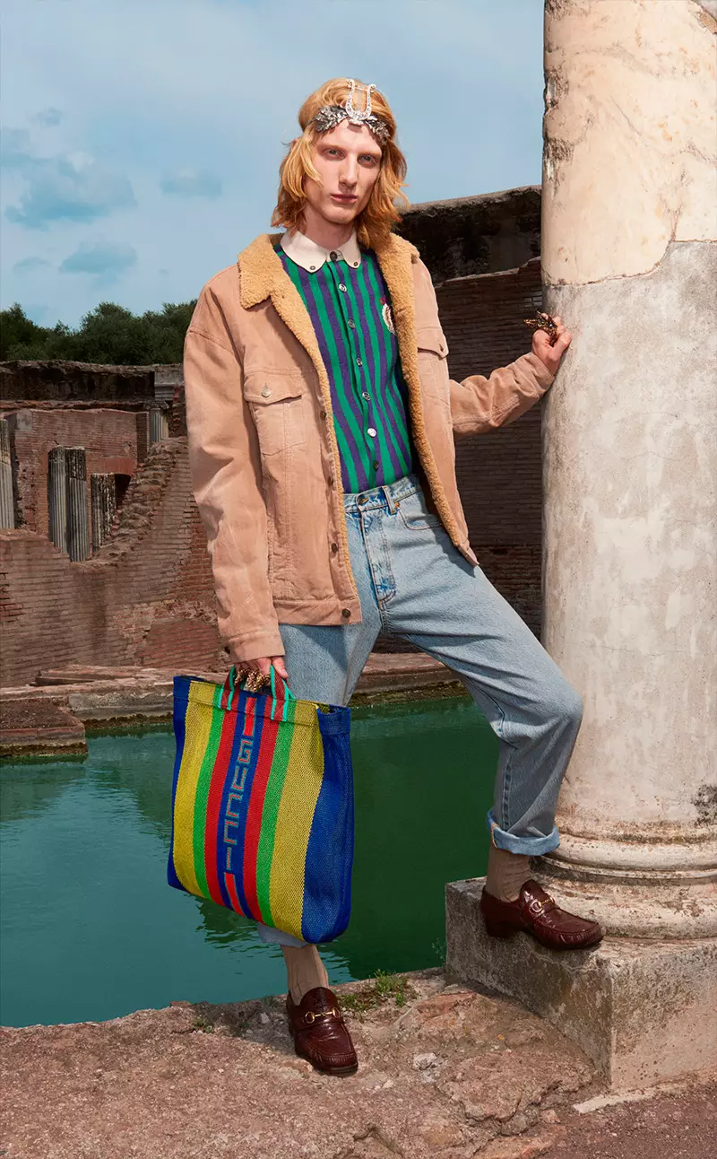 GUCCI ರೆಸಾರ್ಟ್ 2018 ಪುರುಷರ ಉಡುಪು58