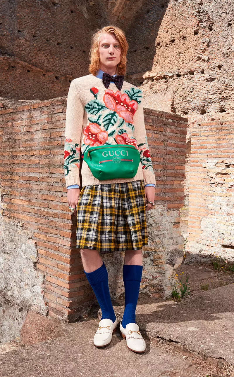 ЧОЛОВИЙ ОДЯГ GUCCI RESORT 2018 63