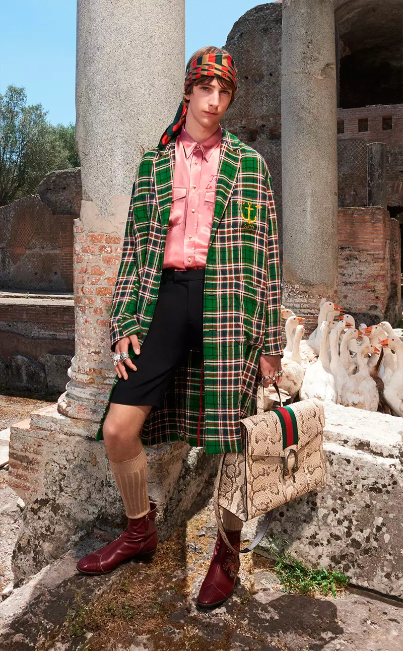 GUCCI RESORT 2018 VĪRIEŠU APĢĒRBI70