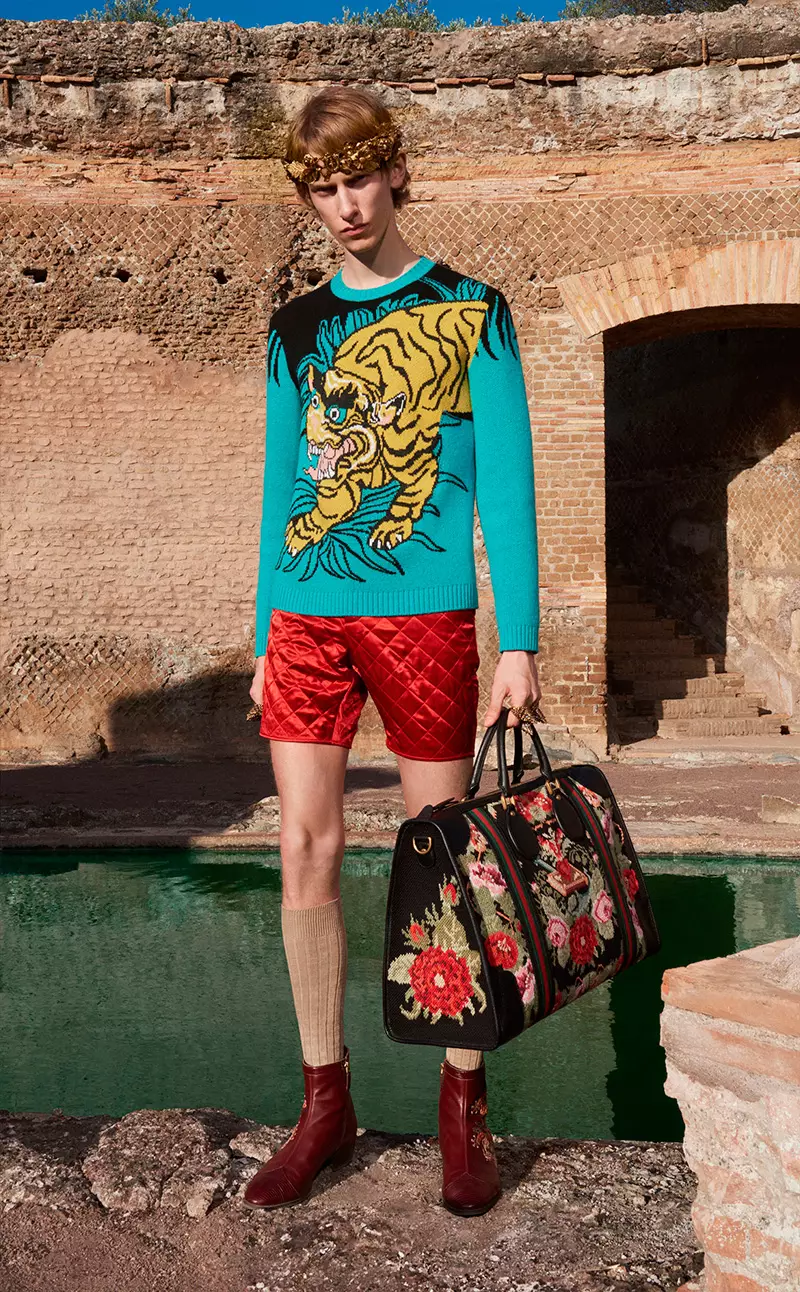 GUCCI RESORT 2018 VĪRIEŠU APĢĒRBI71