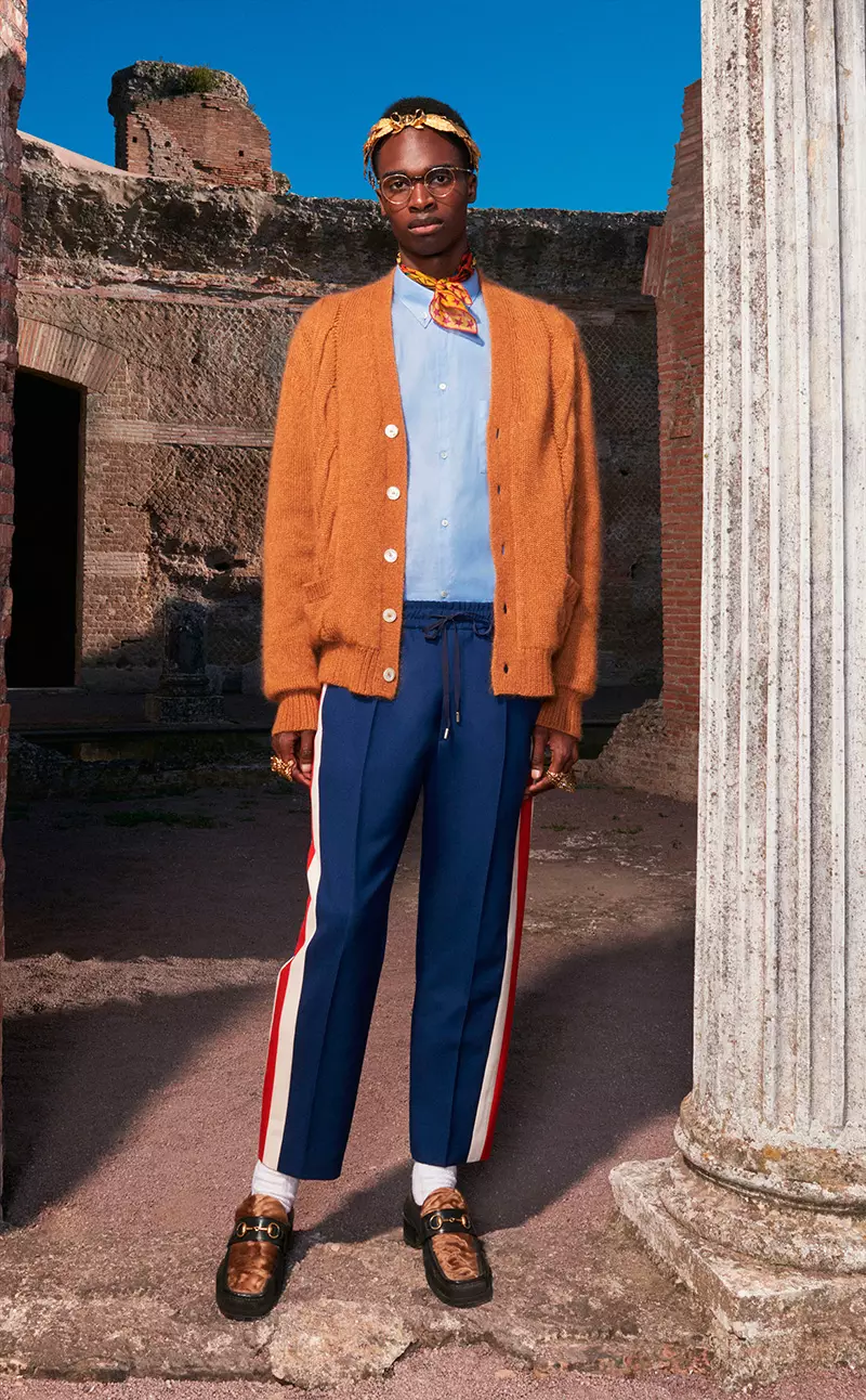 GUCCI RESORT 2018 HERRKLÄDER74