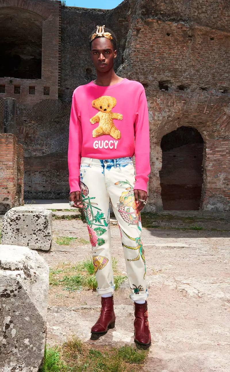 GUCCI RESORT 2018 VĪRIEŠU APĢĒRBI78