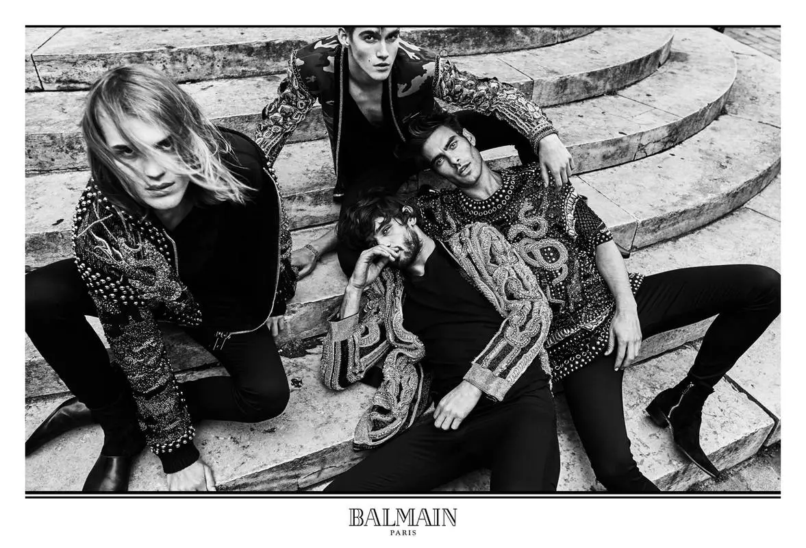 Olivier Rousteing4 tərəfindən BALMAIN AW17