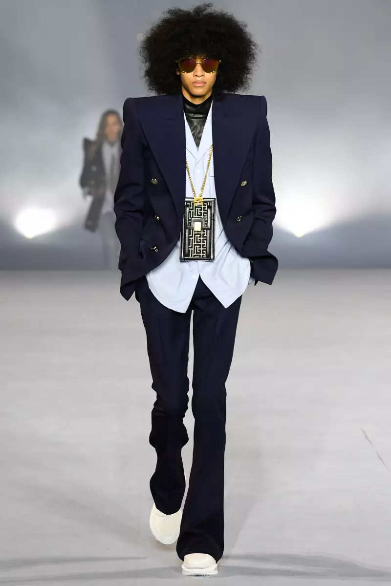 Balmain Yiteguye Kwambara Imvura 2021 Paris 58678_34