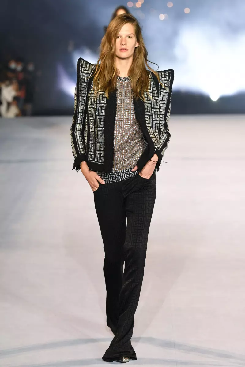 Balmain Ready To Wear Весна 2021 Париж 58678_48