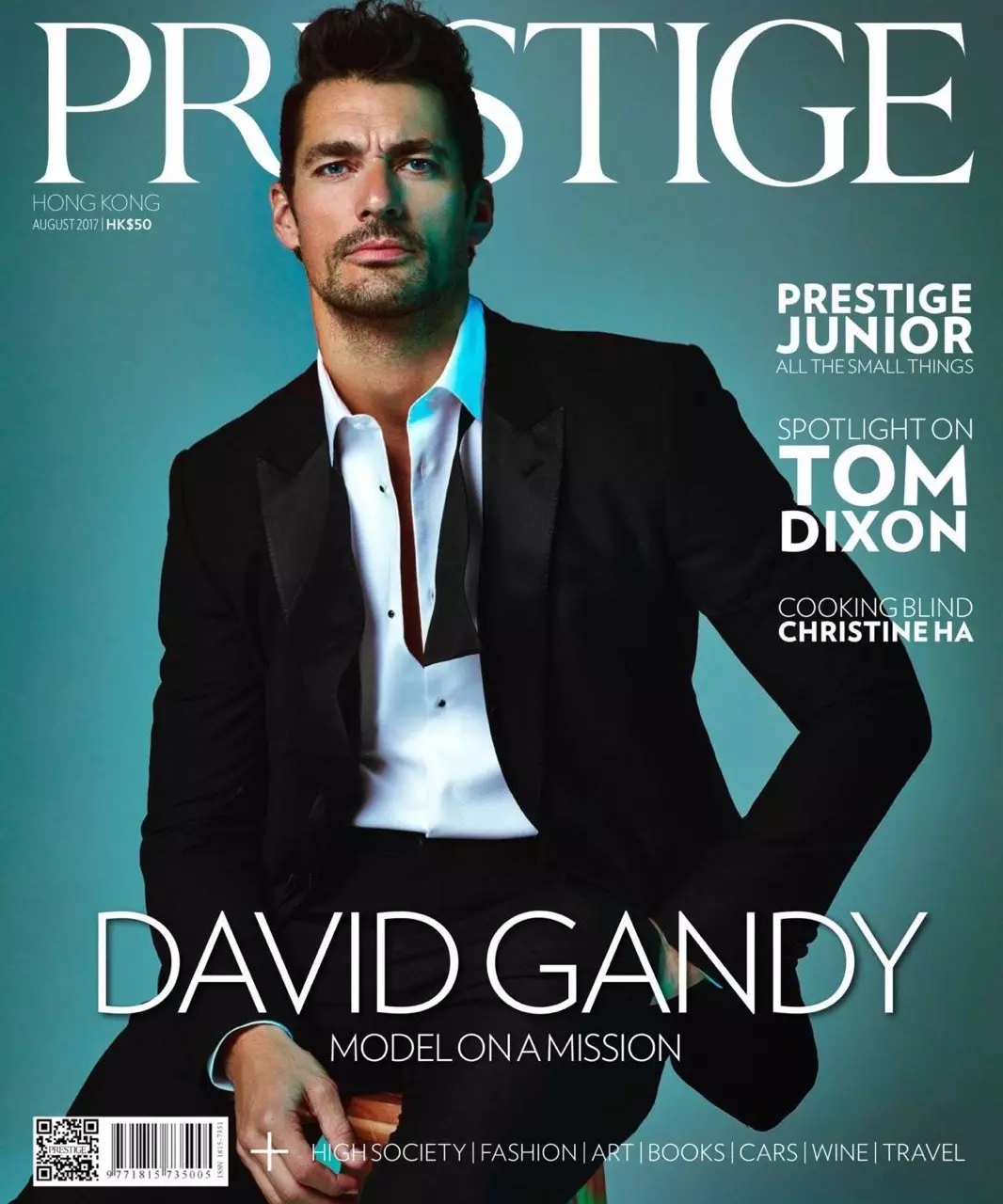 Дэвид Ганди Cover Prestige HK