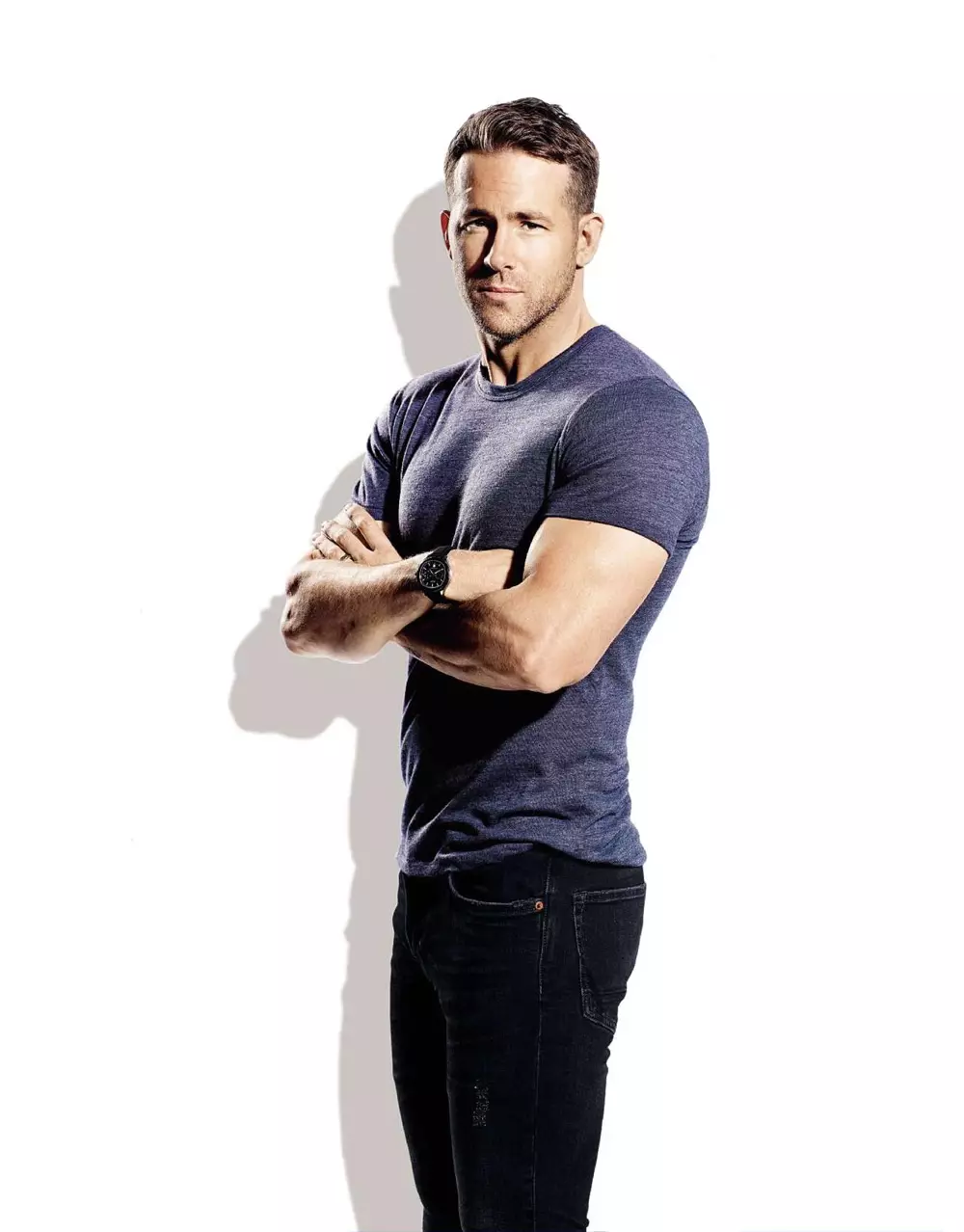 Ryan Reynolds za Men's Health UK septembar 2017. Izdanje 1