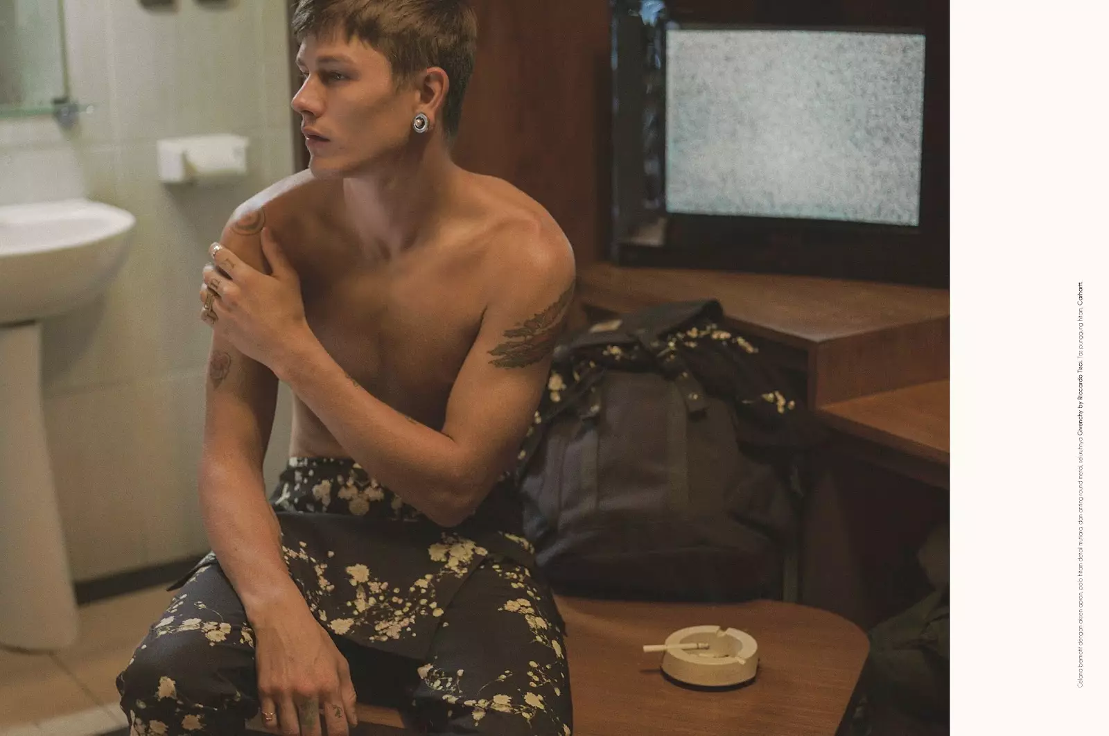 For Men's Folio Special Anniversary Issue by Arseto Adiputra starring by Luke Worrall.