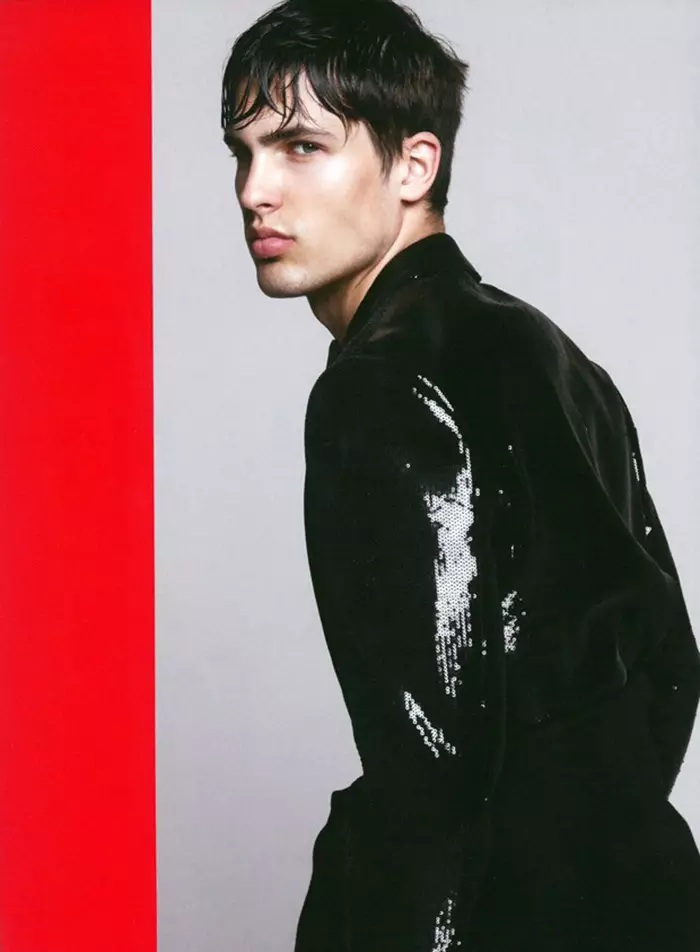 Magazine 01. Miroslav Cech модель. David by Lukas Kimlicka. Hunter Magazine first.