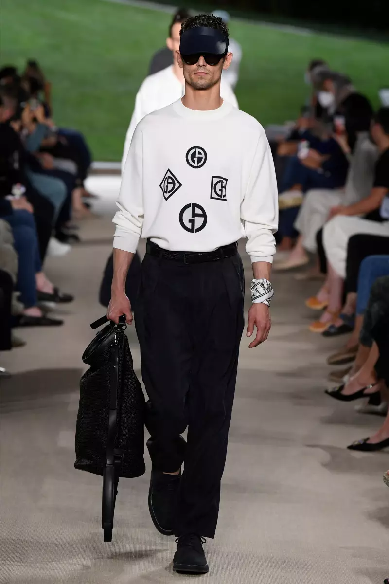 Giorgio Armani Menswear Spring 2022 මිලාන් 6318_5