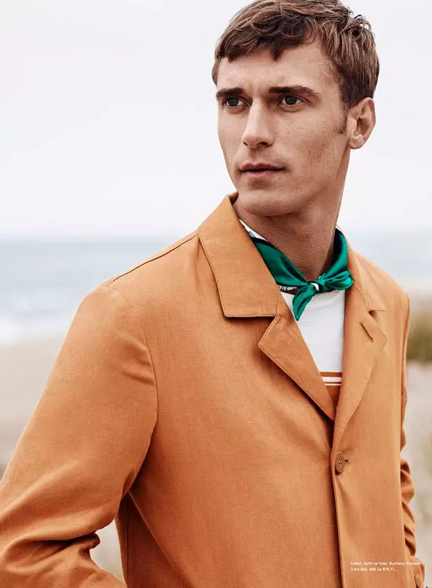 GQ Style Turkey SS15 представя френския топ модел Clément Chabernaud от Umit Savaci, стилизиран в класически луксозни облекла извън морето. Даваме винаги най-доброто от него във всяка работа, която публикуваме.