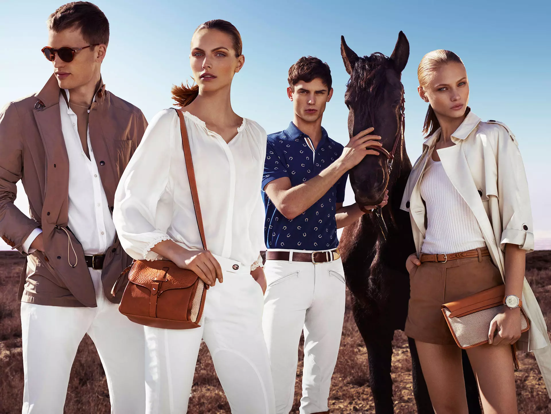 De volta apresentando Massimo Dutti The Equestrian Collection