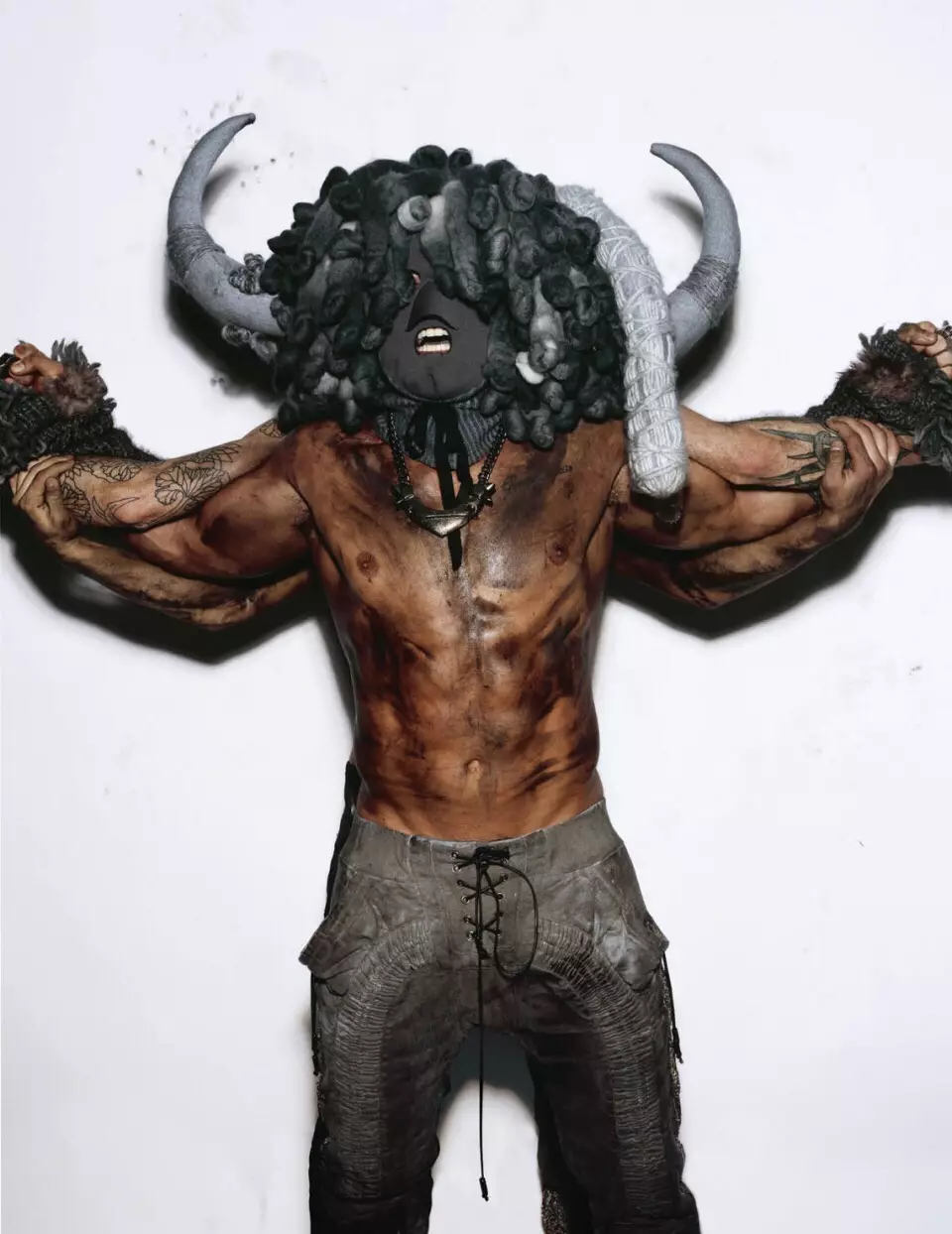 FlashBack hamwe nibikorwa bitangaje by Master Nick Knight kuri Arena Homme Plus 6461_2