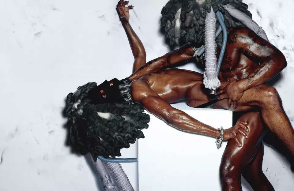 FlashBack hamwe nibikorwa bitangaje by Master Nick Knight kuri Arena Homme Plus 6461_5