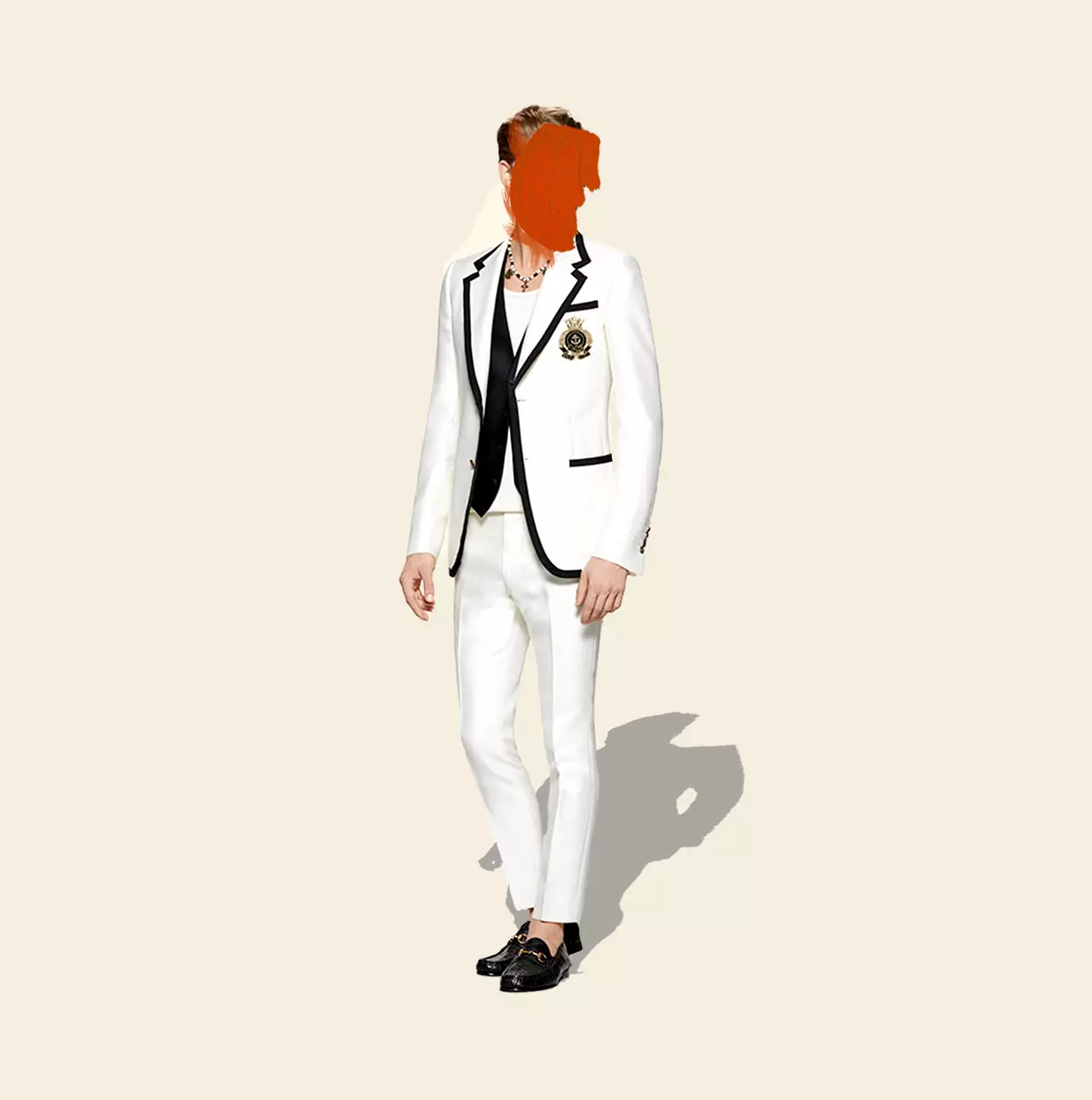 Měl jsem na mysli tuhle věc. Vypadat dobře a cítit se dobře. Kreativní umění a digitální retuš od Chrise Cruze z Fashionably Male. Behance: https://www.behance.net/gallery/37303243/MEN-IN-SUITS-II