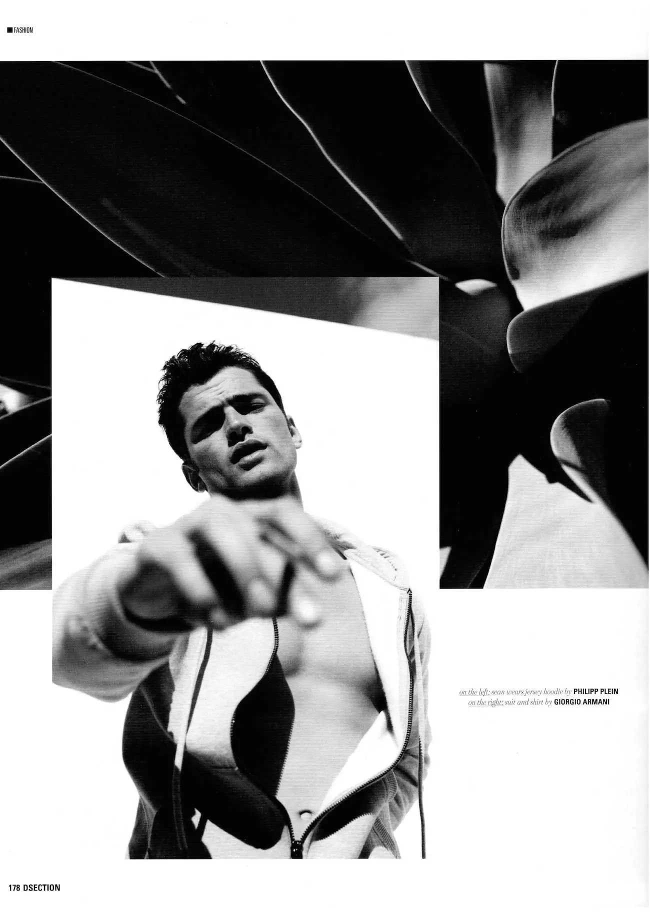 Topmodel Sean O'Pry covers en stjert nije redaksje foar DSection Magazine Issue #13 shot troch Doug Inglish, styled yn lúkse klean troch styled troch Nicolas Klam