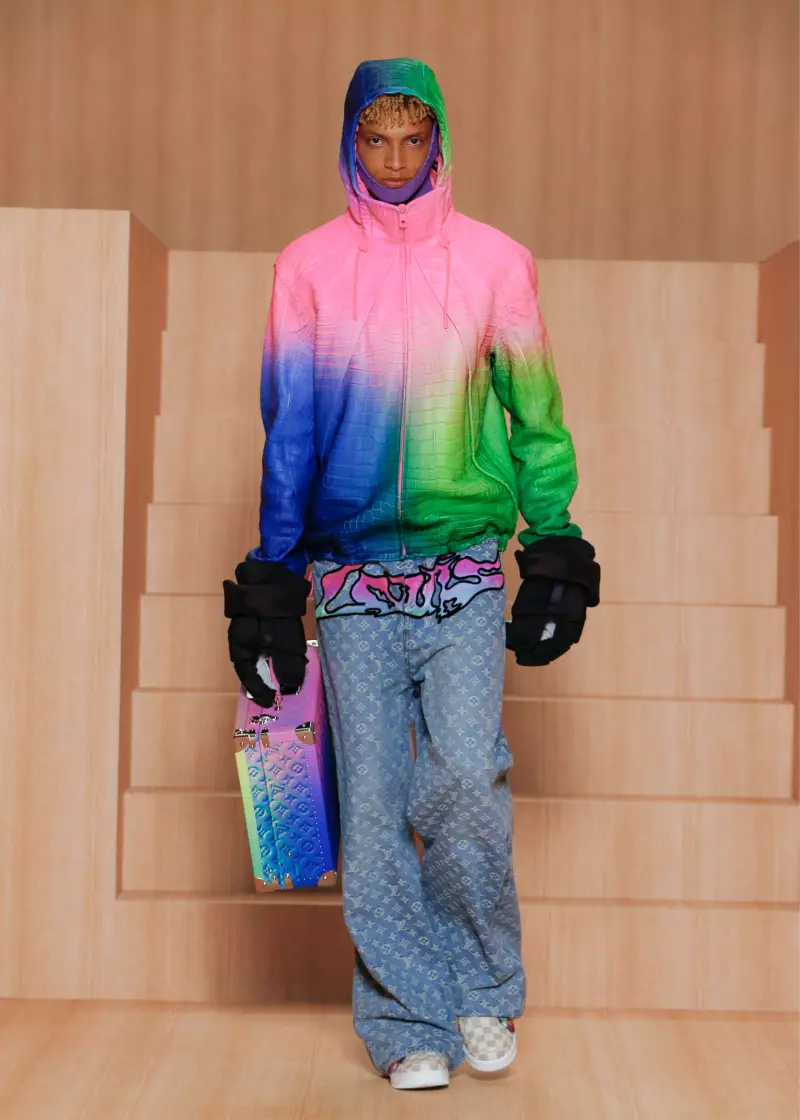 Louis Vuitton Muška odjeća za proljeće 2022. Pariz 6622_36