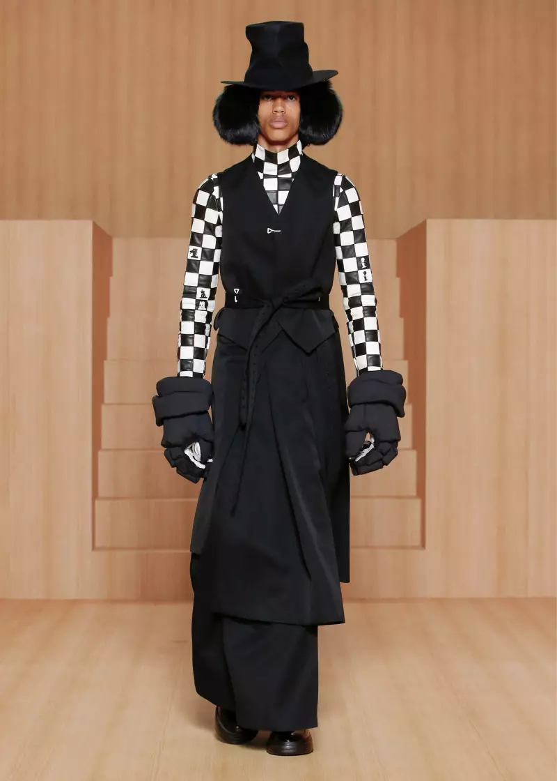 Louis Vuitton vīriešu apģērbi 2022. gada pavasara Parīzē 6622_39