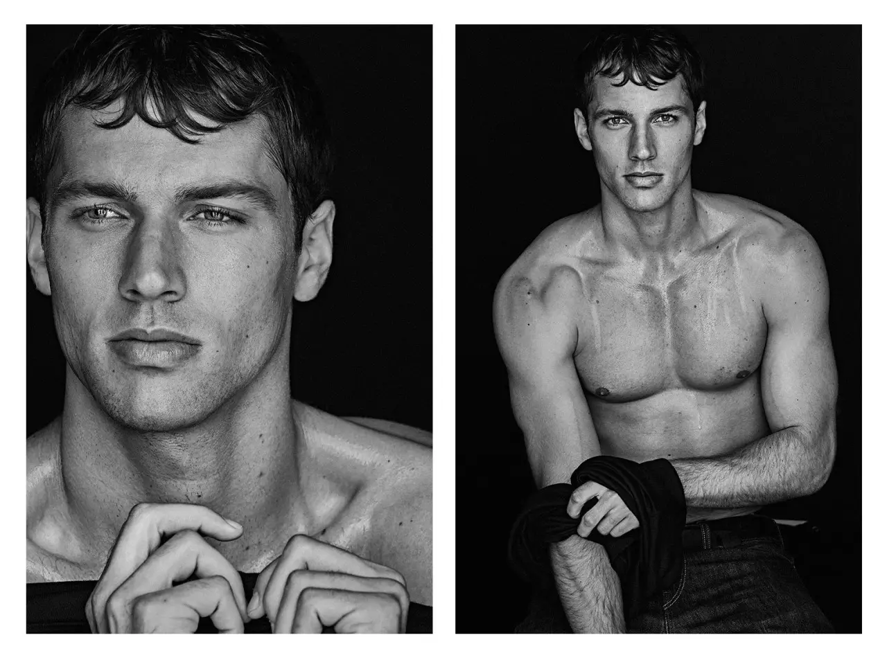 Alessio Pozzi, Mariano Ontanon, Trevor Signorino, Ryan Tift & Kacey Carrig PAR An Le FOR H Magazine.