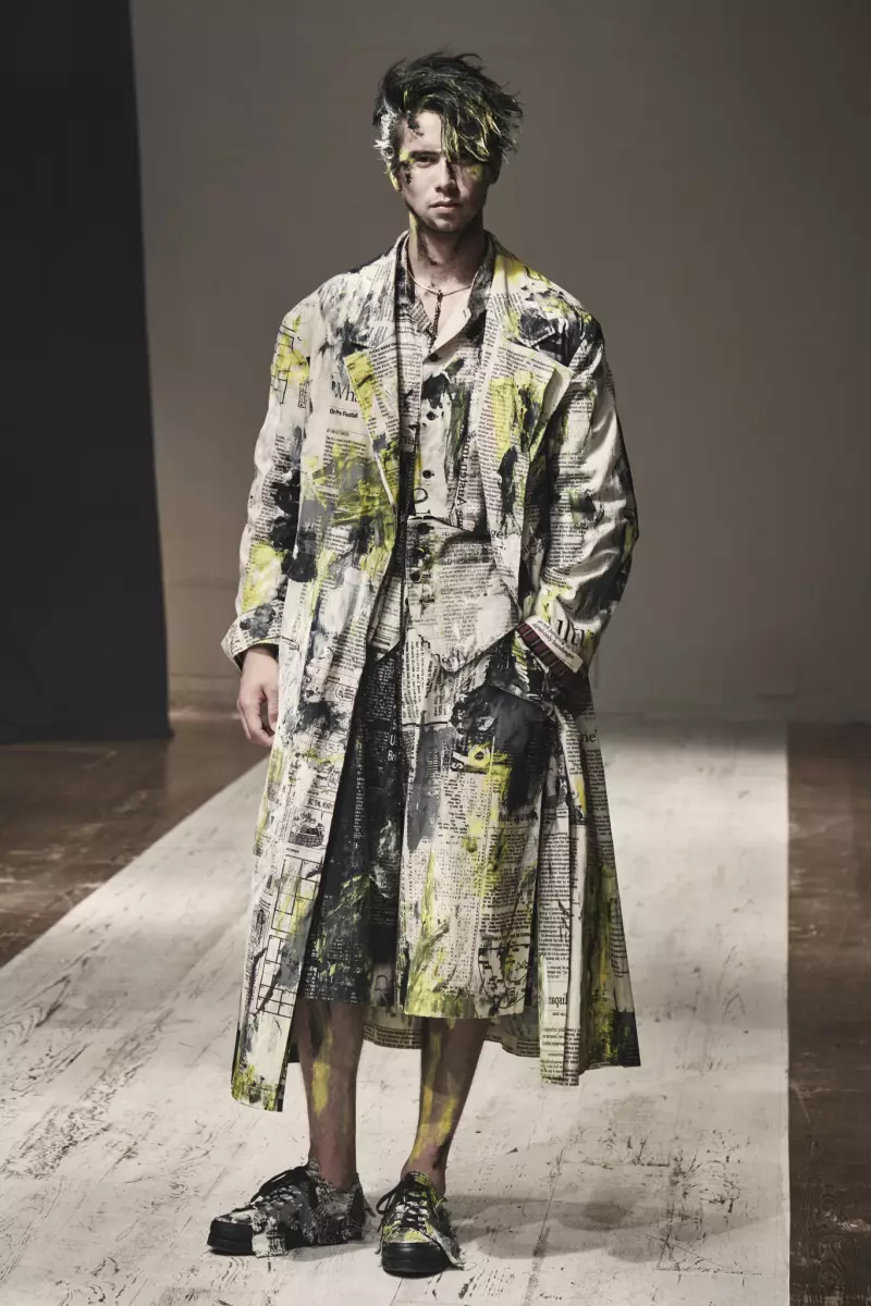 Yohji Yamamoto Menswear Spring 2022 Paris 6660_28