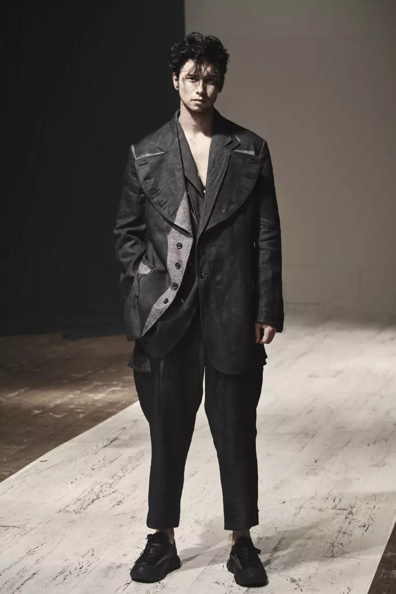 Yohji Yamamoto Menswear mmiri 2022 Paris 6660_6