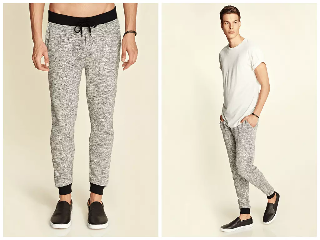 Marled Knit Joggers