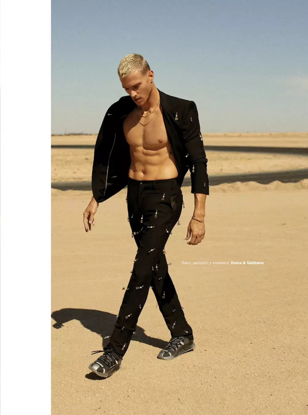 Matthew Noszka di Michael Schwartz Editoriale di GQ Messico luglio 2021