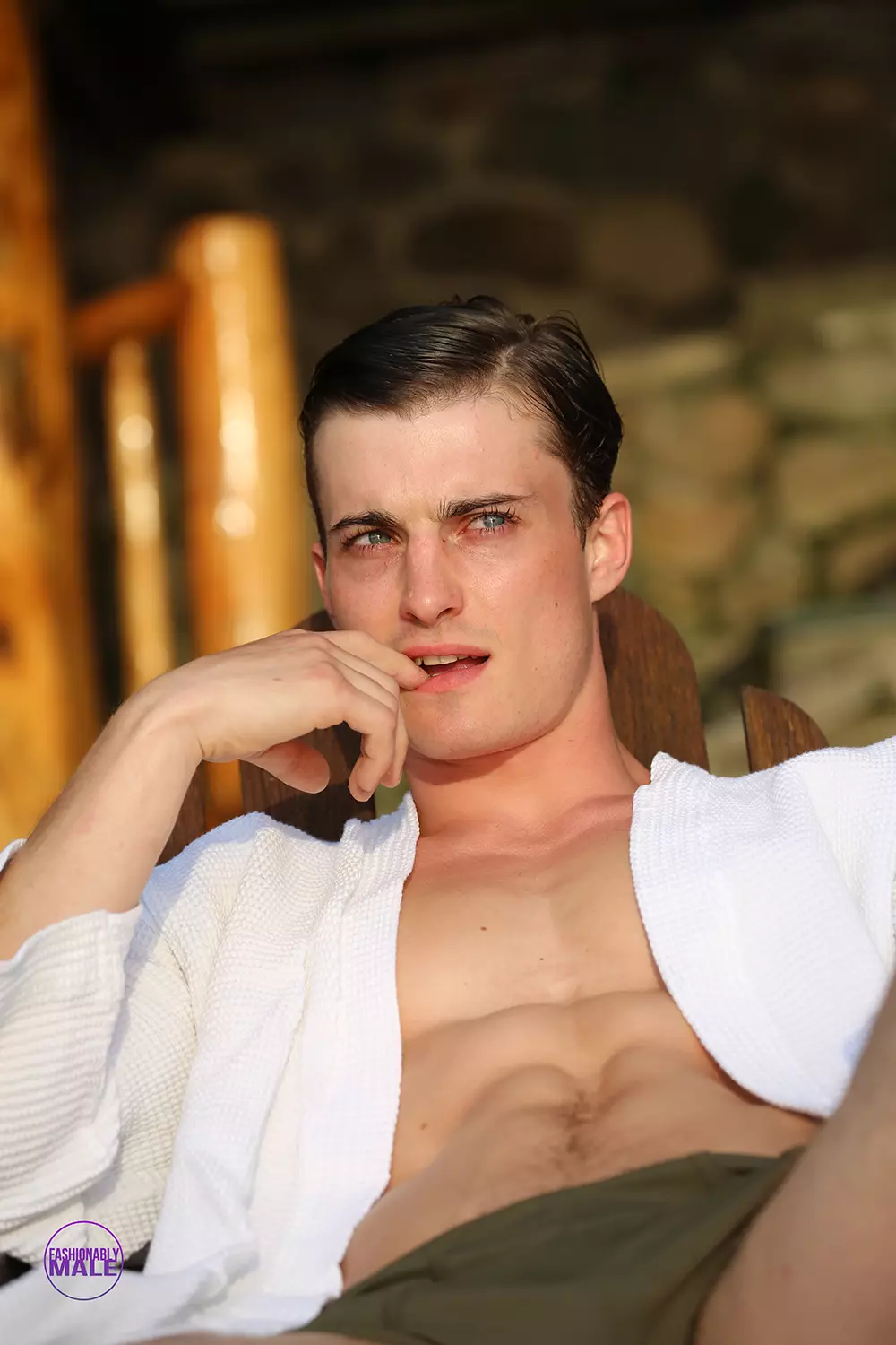 El model Jack Ellis descobert pel fotògraf Michael Del Buono