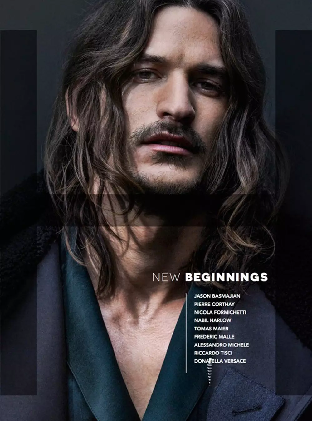 Model Ford gagah Jarrod Scott nyakup Majalah H nomer 1, crita panutup ditembak dening An Le, ditata nganggo busana mewah dening rambut Andrew Holden dening Nabil Harlow, artis make up dening Bruce Dean. Diprodhuksi dening Ana Victoria Pavon.