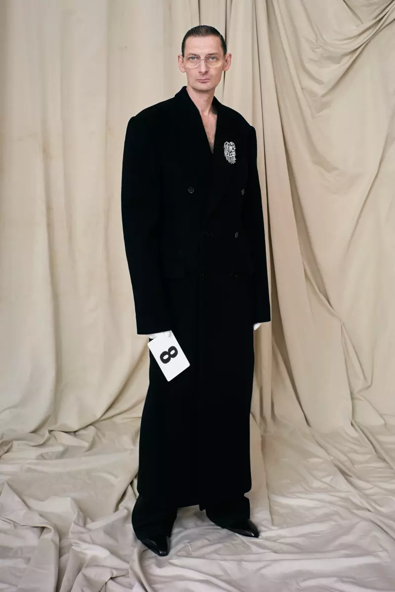 Balenciaga Couture Fall 2021 میلان 7182_7