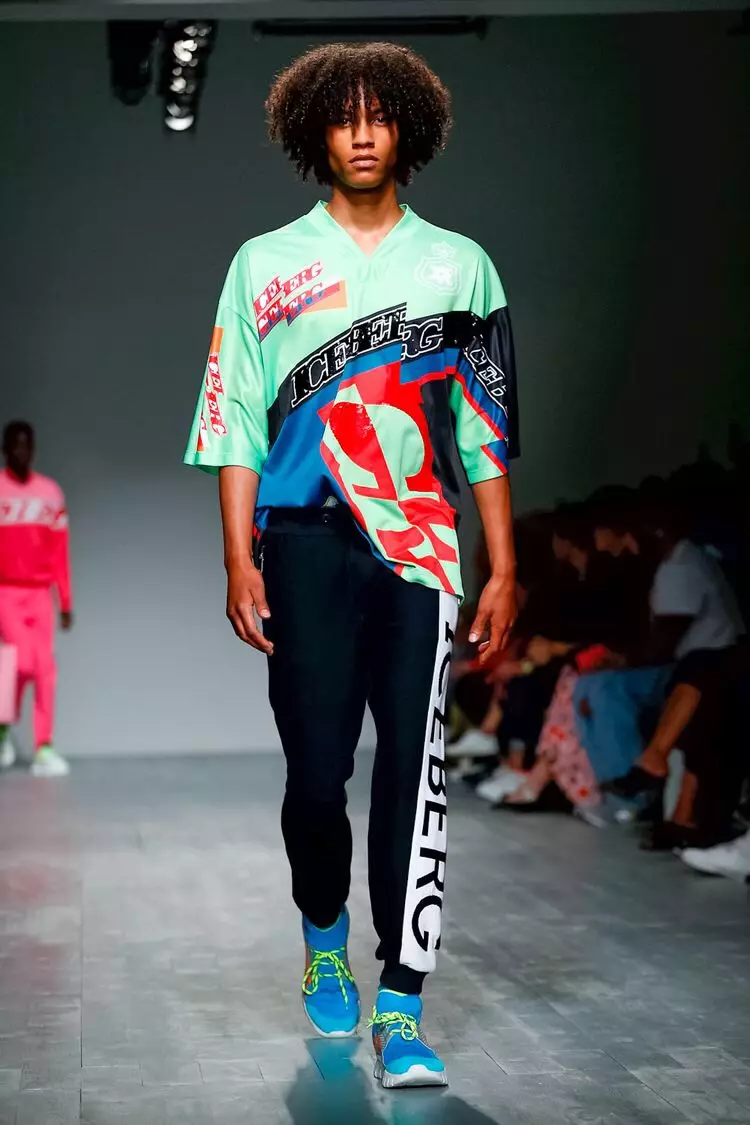 Iceberg Menswear אביב/קיץ 2019 לונדון 7189_34