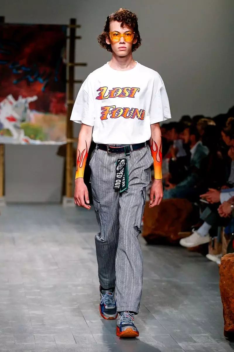 Liam Hodges Menswear Spring Summer 2019 ລອນດອນ14