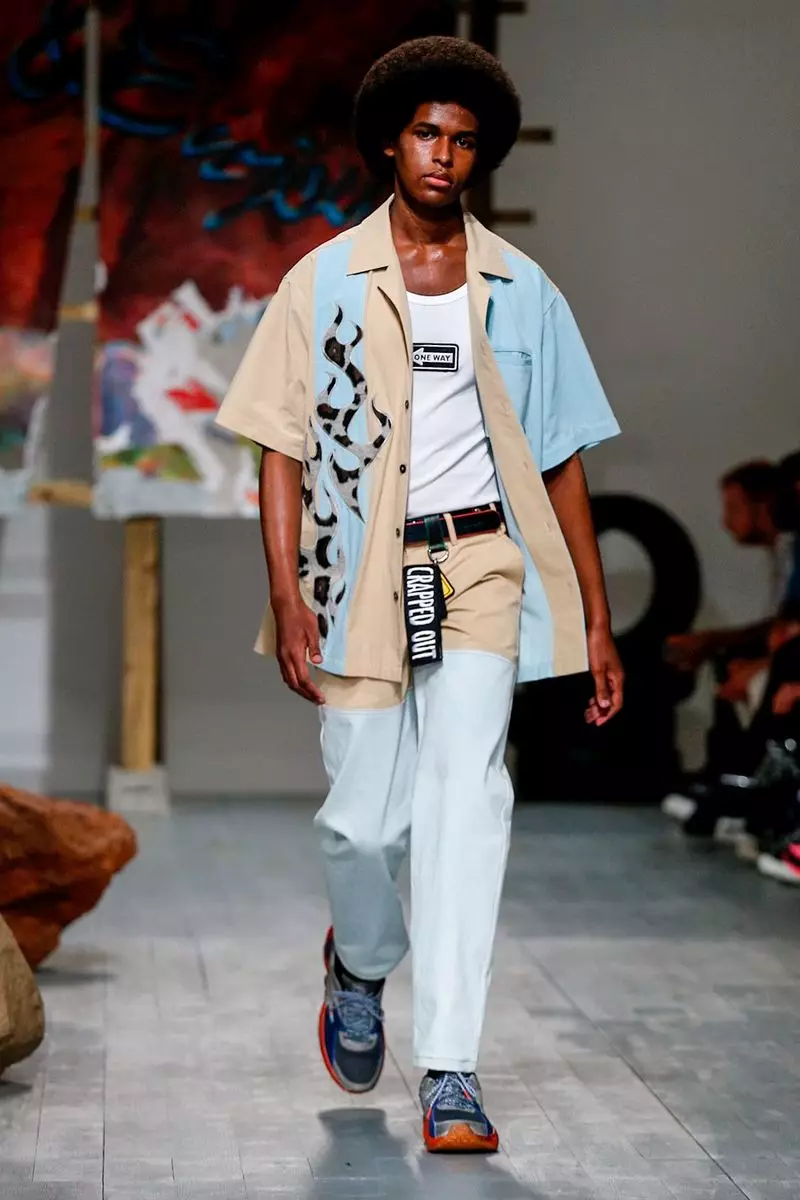 Liam Hodges Menswear Spring Summer 2019 ລອນດອນ21