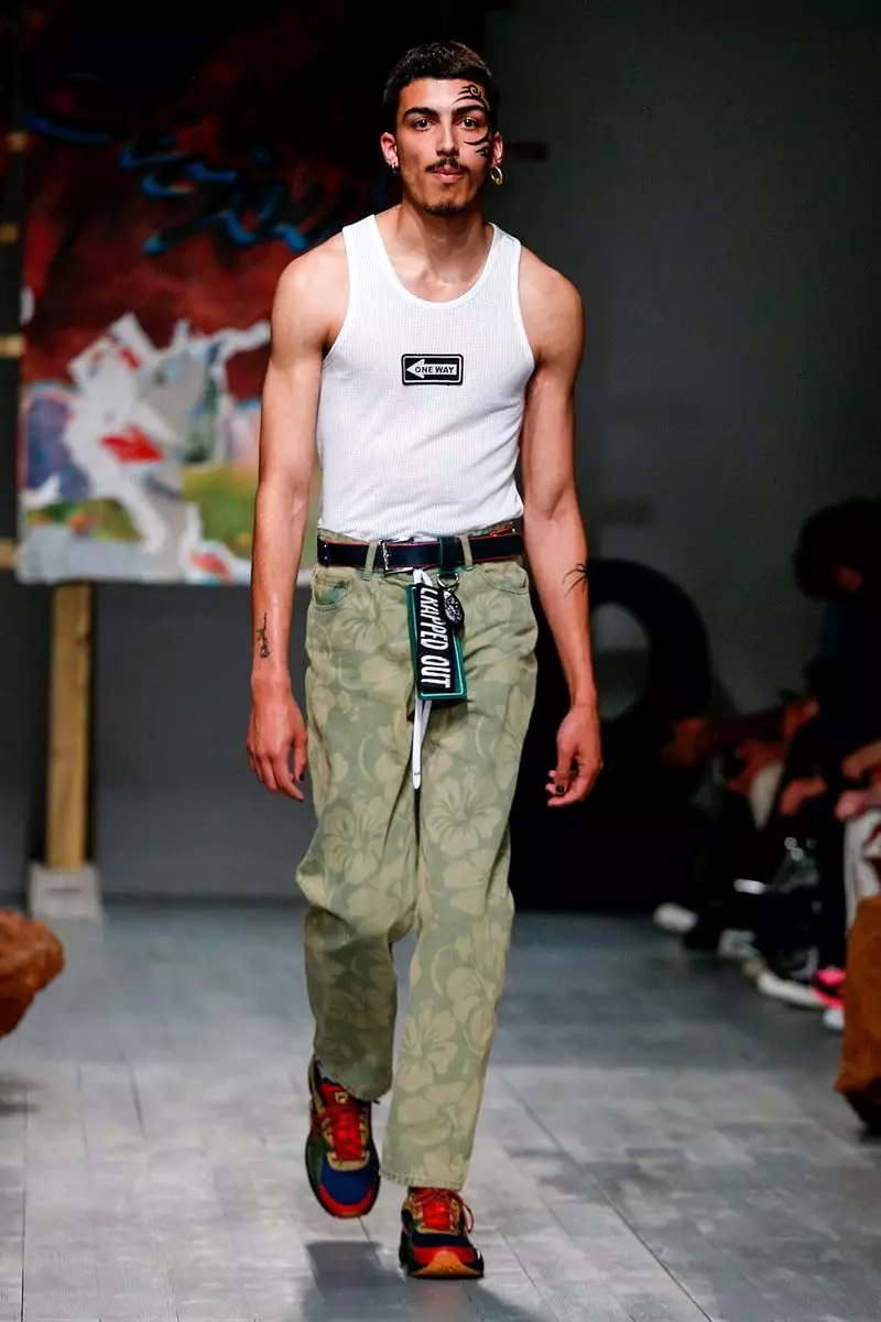 Moda masculina Liam Hodges Primavera Verán 2019 Londres4