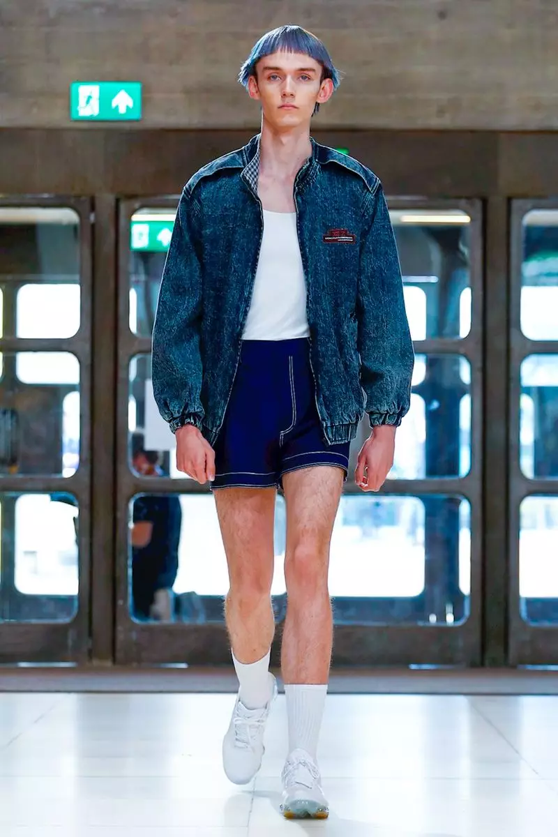 Xander Zhou Herrenmode Frühjahr Sommer 2019 London11