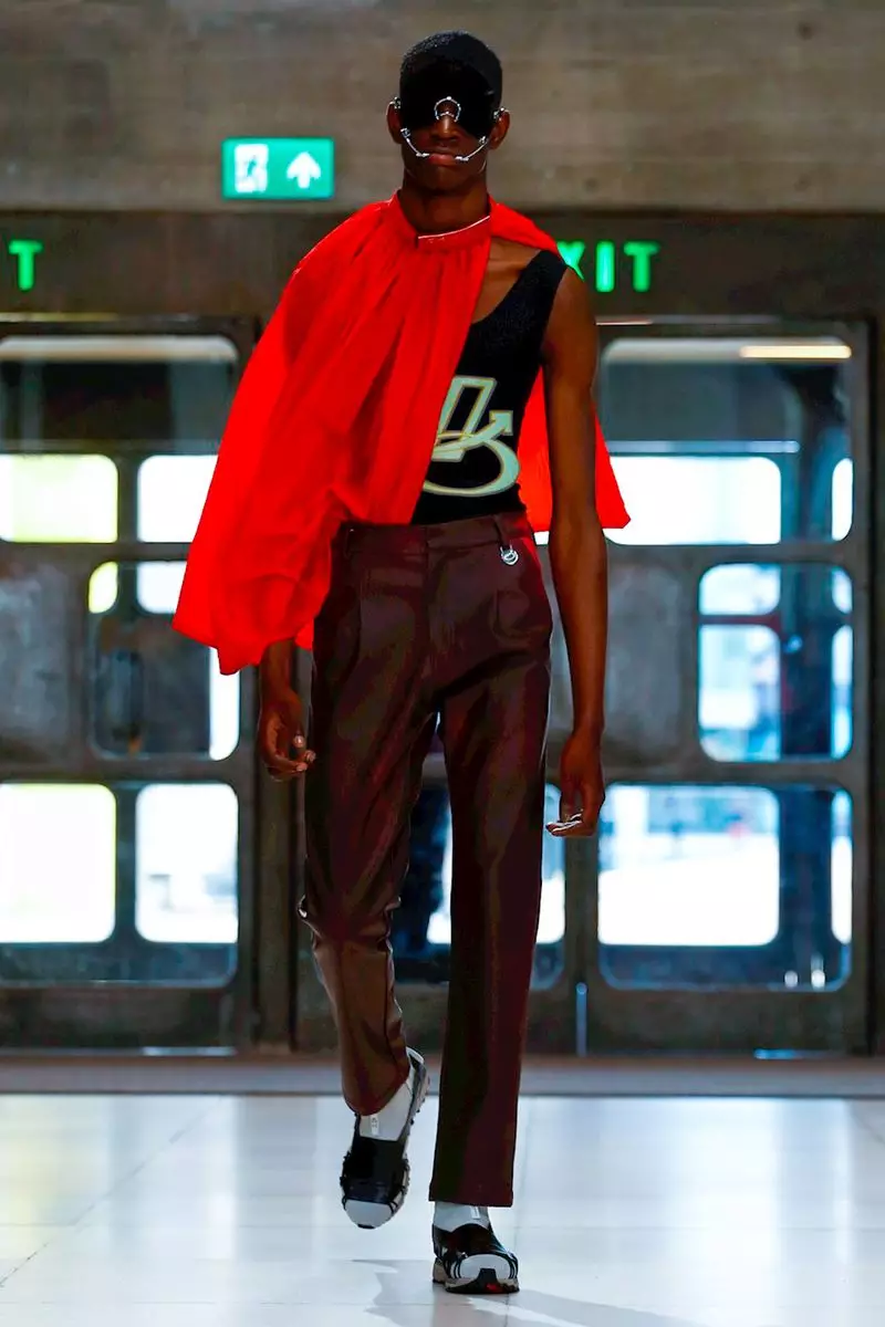 Xander Zhou Menswear Spring Summer 2019 London12