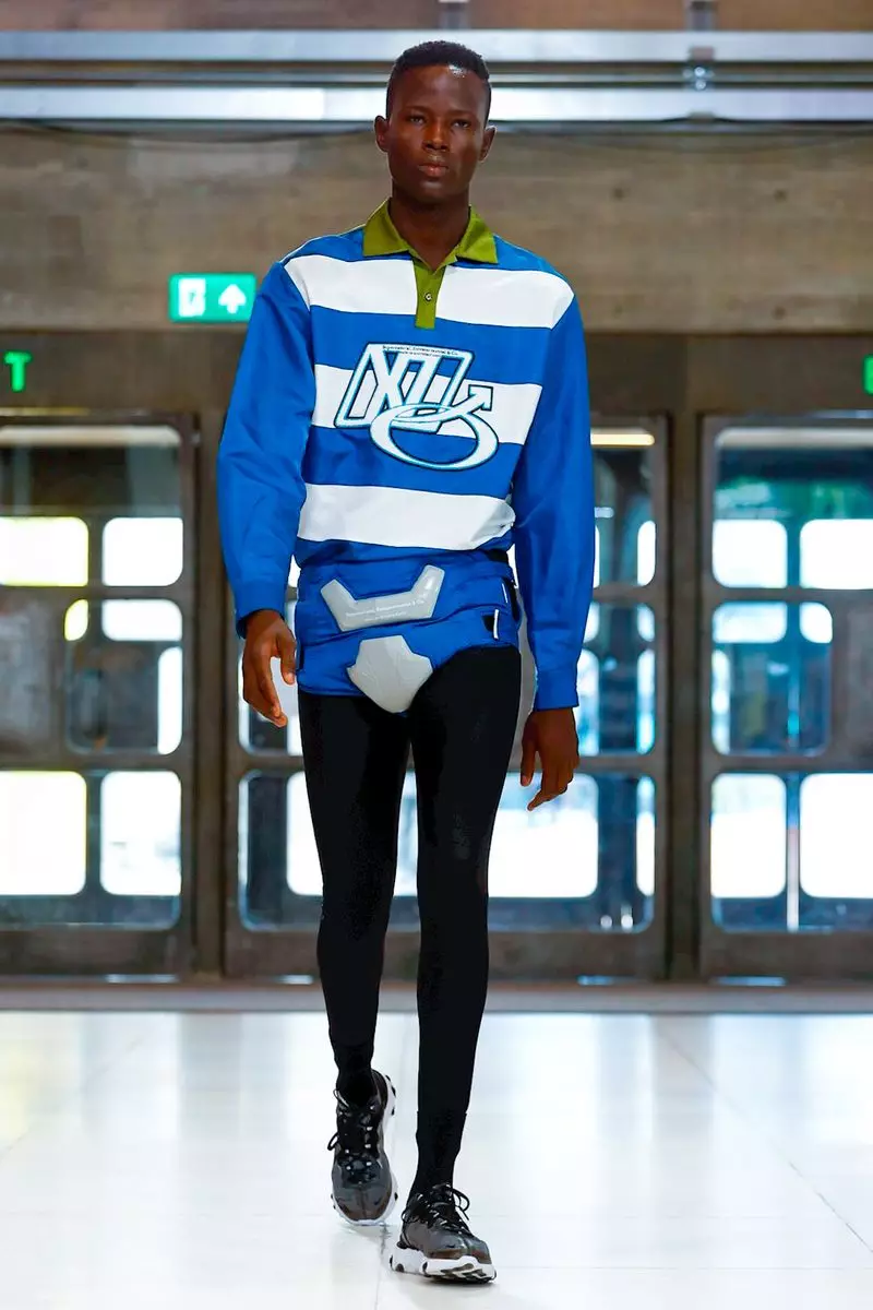 Xander Zhou Menswear Primavera Estate 2019 London16